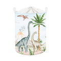 Clastyle Large Dinosaur Kid Storage Basket Baby Laundry Hamper Palm Tree Boy Gift Toy Box Collapsible Clothes Organizer Nursery 