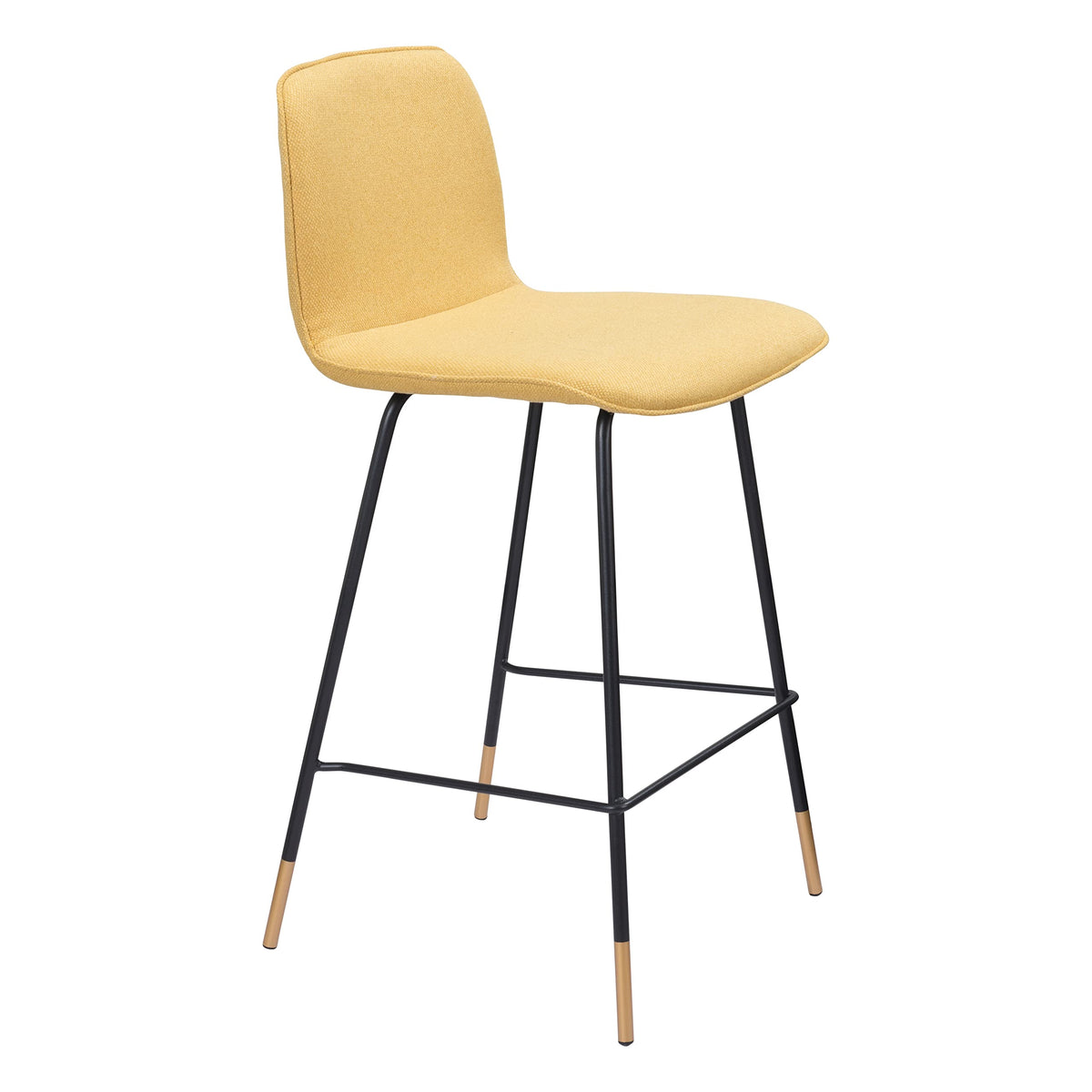 Zuo VAR Counter Stool Yellow