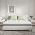 Novilla King Size Mattress, 10 Inch Hybrid Mattress in a Box, Individually Wrapped Pocket Coils Innerspring Mattresses for Motio