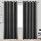 Koufall 96 Inch Curtains Long 2 Panel Set,70 Inch Wide Grommet Blackout Drapes For Living Room 96 Inch Length