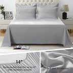 Jollyvogue Full Size Comforter Set, Ultra-Soft Full Size Bed Set, Full Comforter Sets, 7-Piece Bed In A Bag, Goose Down Alternat