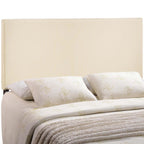 CasaFoyer  Region Linen Fabric Upholstered King Headboard | Luxurious & Serene Upgrade for Your Bed