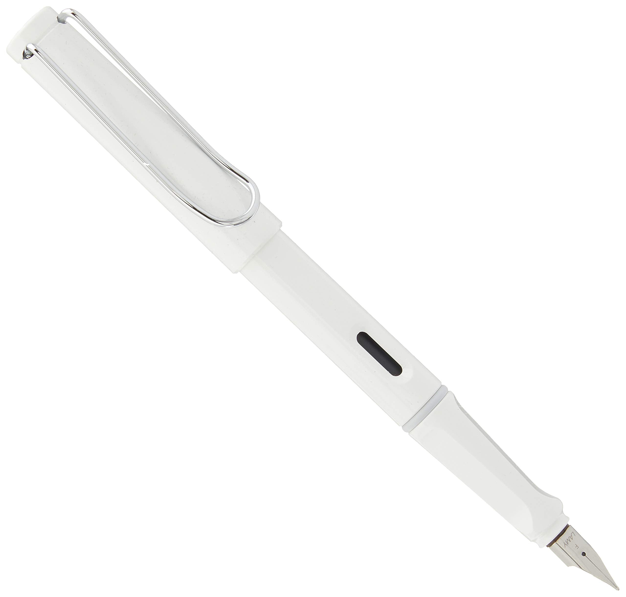Lamy Safari White Fountain Pen - Fine Nib L19-We-F