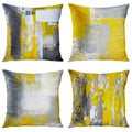 Britimes Throw Pillow Covers Home Decor Set Of 4 Pillow Cases Decorative 18 X 18 Inches Outdoor Cushion Couch Sofa Pillowcases G