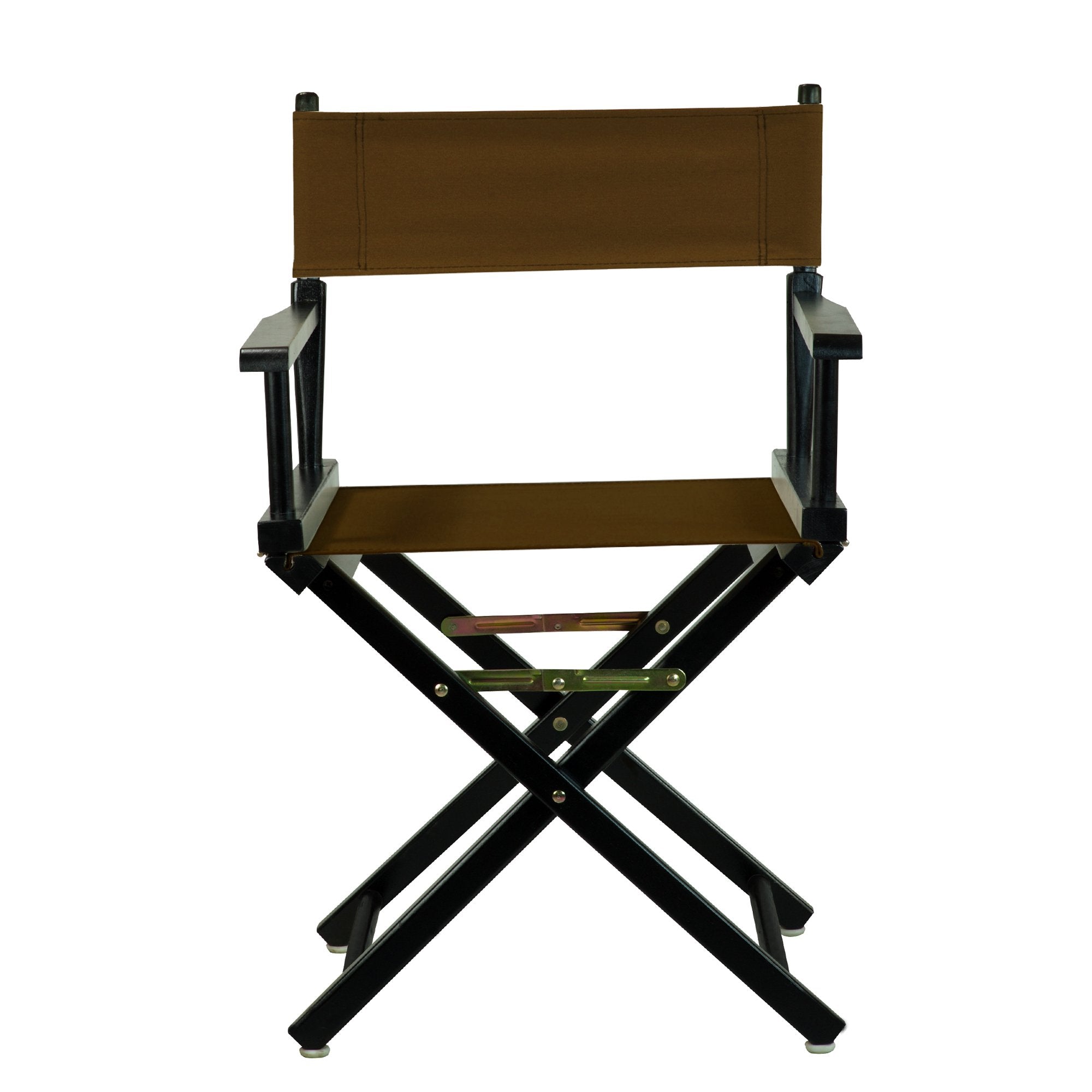 Casual Home 200-02/021-45 Director Chair 18" - Classic Height Blackframe/Brown Canvas
