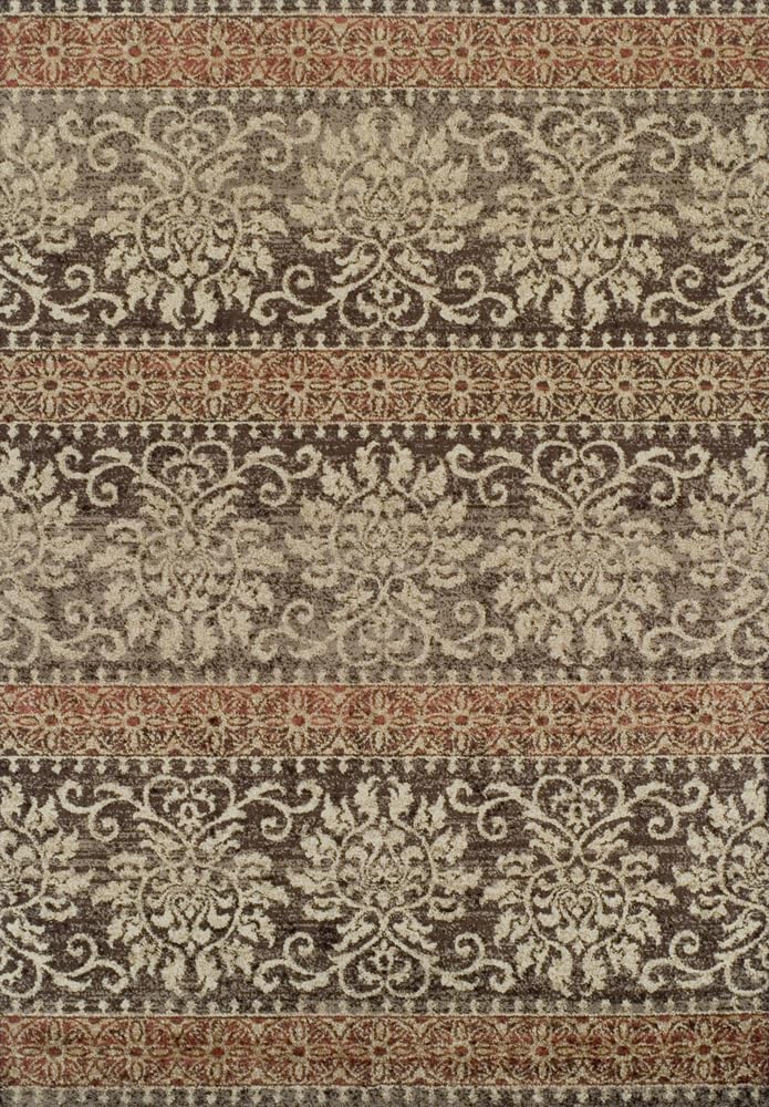 Dalyn Rugs Gala Ga6 Chocolate 3'3&quot;X5'1&quot; Area Rug