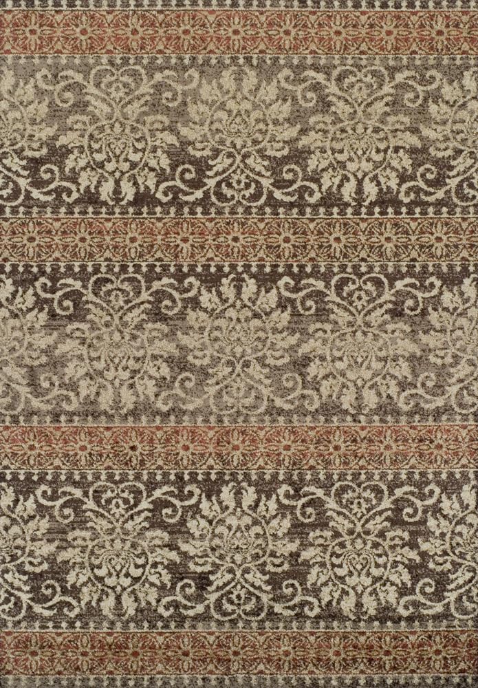 Dalyn Rugs Gala Ga6 Chocolate 4'11&quot;X7' Area Rug