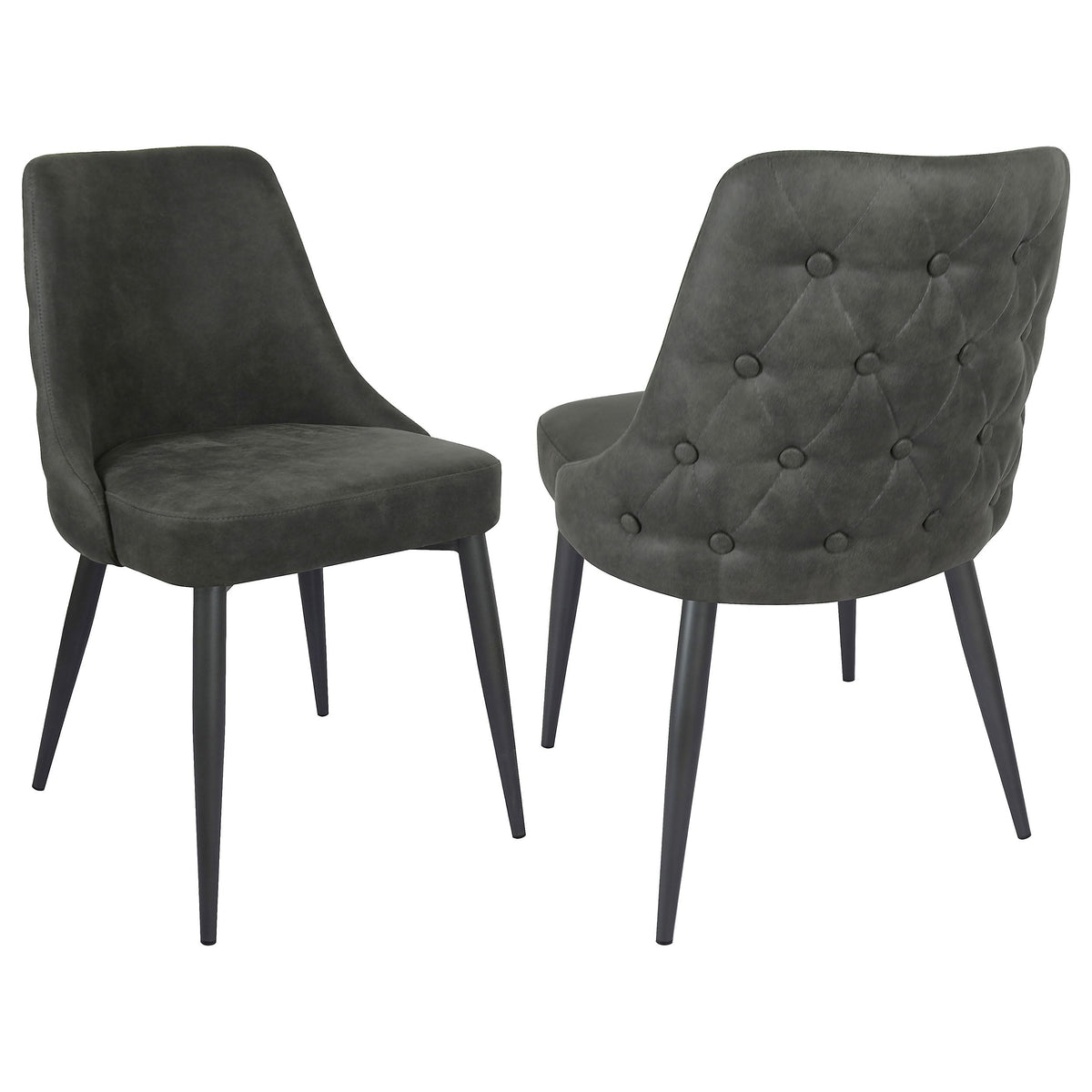 Coaster Cosmo Side Chair, Grey