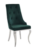 ACME Furniture Set of 2 Fabric Upholstered Side Chairs