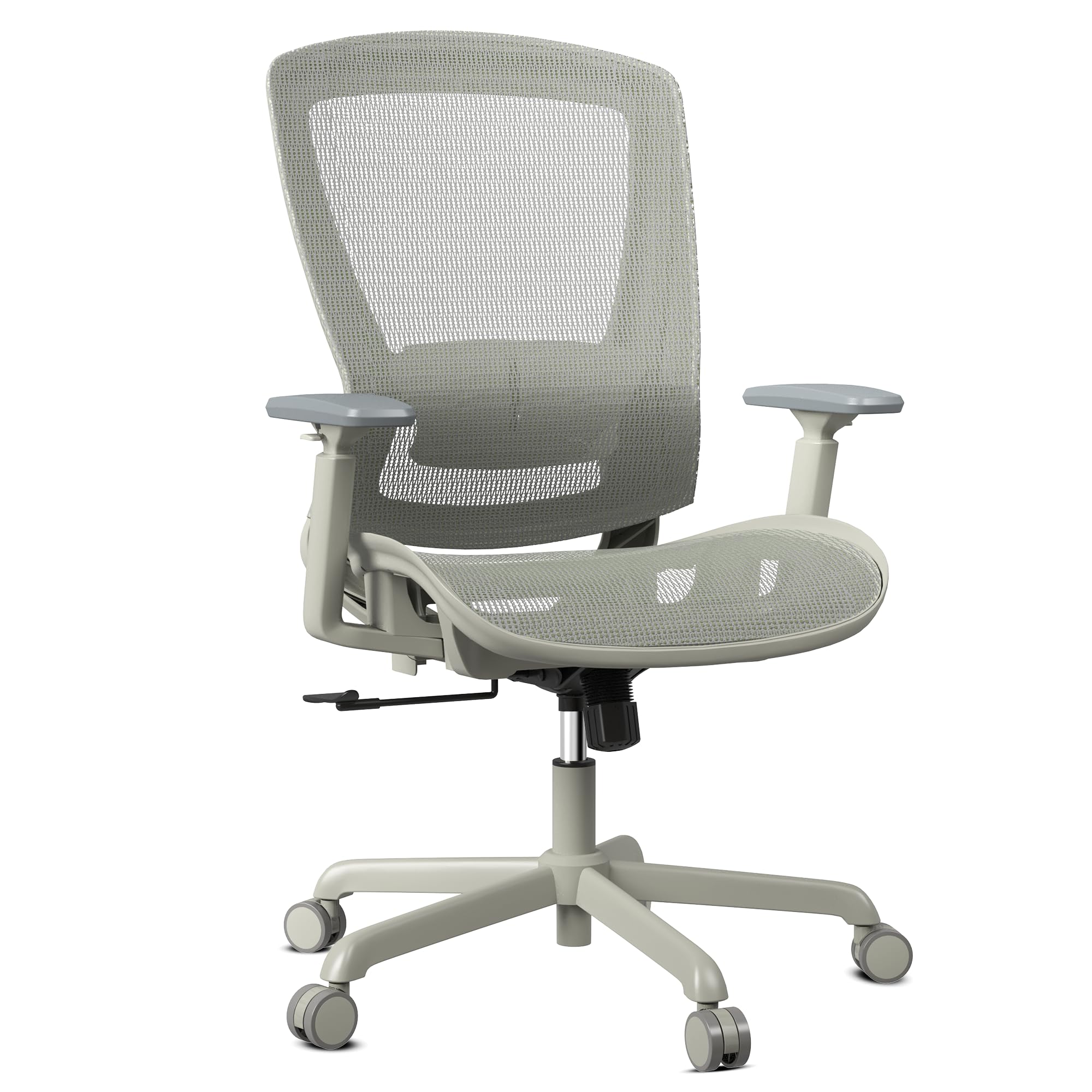ELABEST Mesh Office Chair,Ergonomic Computer Desk Chair,Sturdy Task Chair- Adjustable Lumbar Support & Armrests,Tilt Function,Co