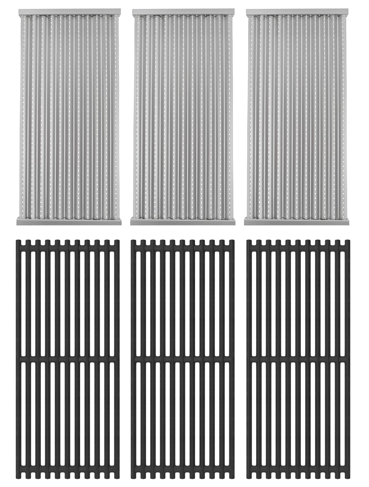 Emitter Plate & Grill Grate For Charbroil Commercial 3 Burner Gas Grill Parts 463242516 463242515 463367016 466242615 466242516