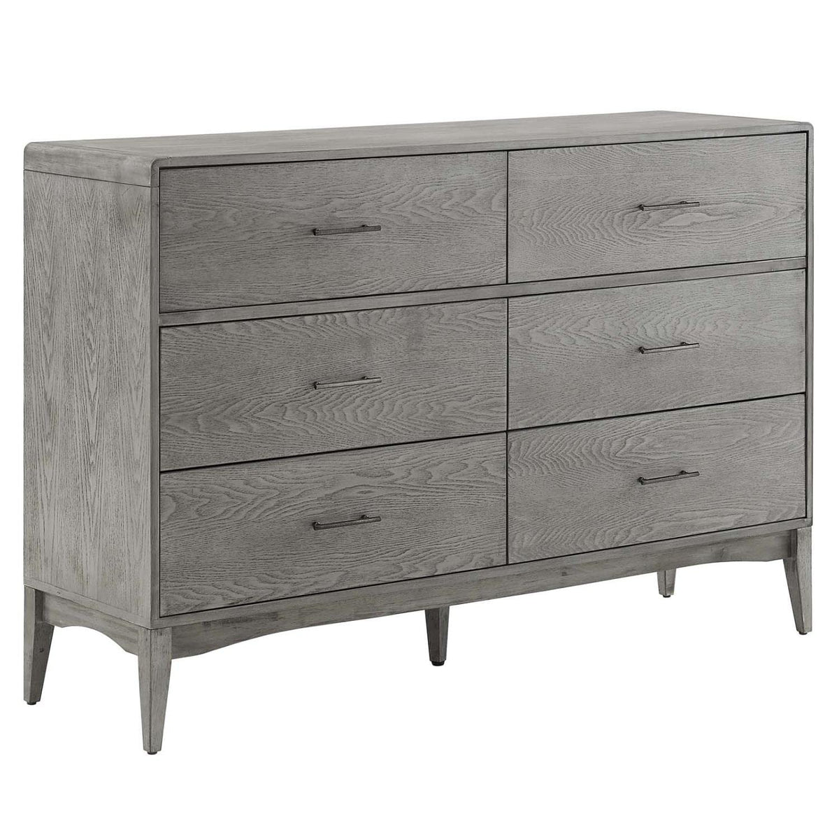 Modway Mod-6242-Gry Georgia Wood Dresser, Gray Chests Of Drawers/Bureaus