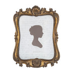 AELS 5x7/8x10 Inch Vintage Picture Frame, Elegant Antique Photo Frames with Glass Front, Photo Display, Tabletop Wall Hanging, G