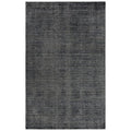 Rizzy Home Alora Decor Demure 8' X 10' Solid Black/Charcoal Hand-Loomed Area Rug