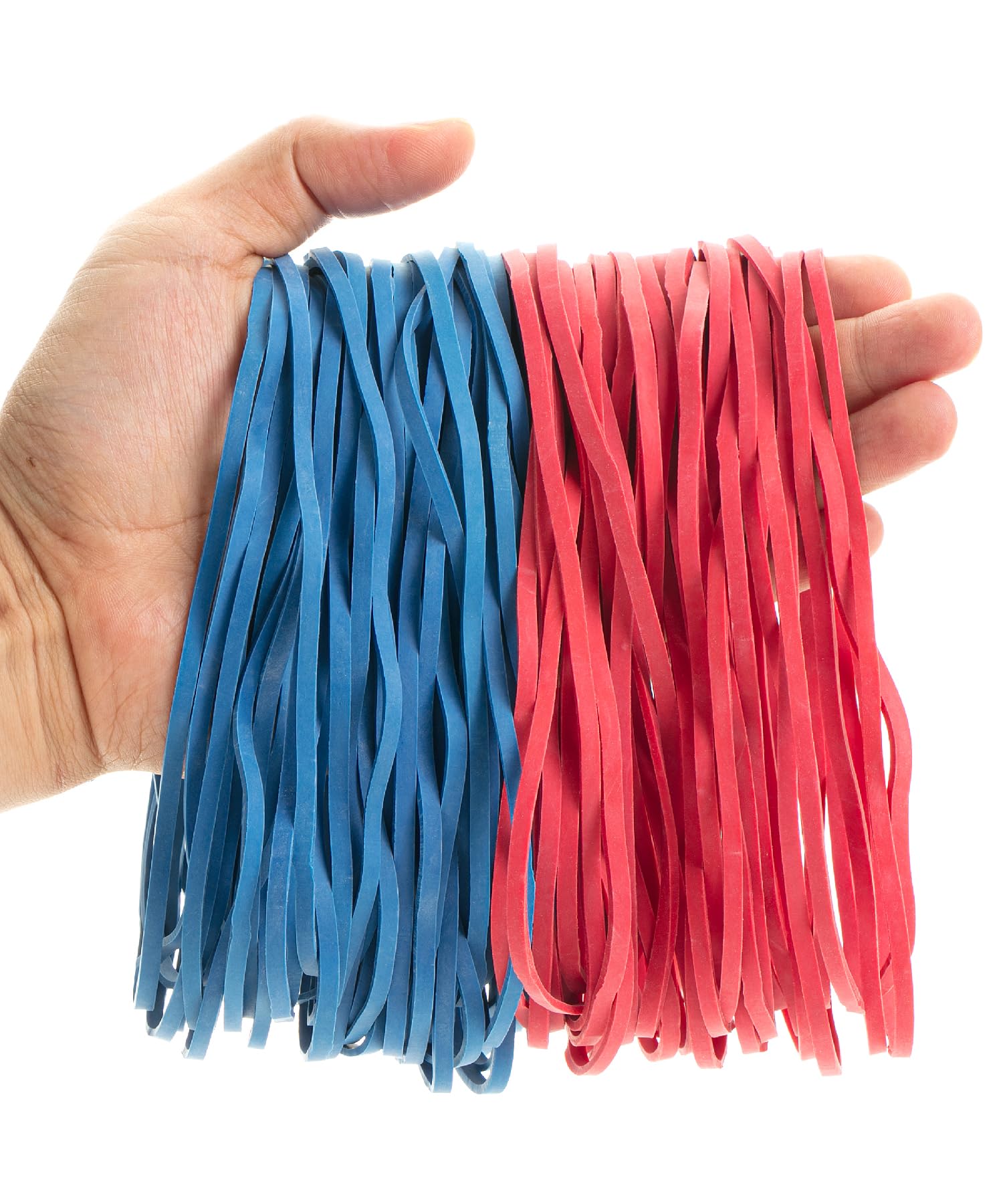 Mr. Pen- Extra Large Rubber Bands, 110 Pack, Blue And Red, 7 Inch