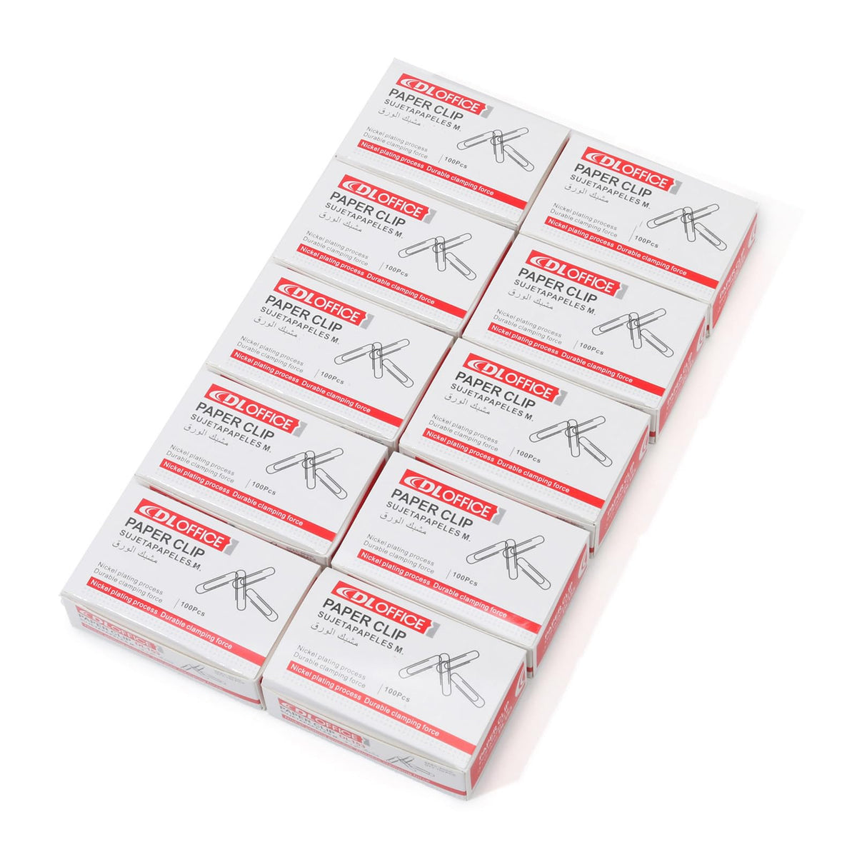 Qimailer Jumbo Paper Clips, 1000 Jumbo Paper Clips (10 Boxes Of 100 Each), Paper Clips For Office School, 2In Silver Paper Clip