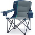 Timber Ridge 550 LBS Oversized Folding Camping Chair for Adults, Heavy Duty Outdoor Chair with Cup Holder Side Pocket for Camp, 