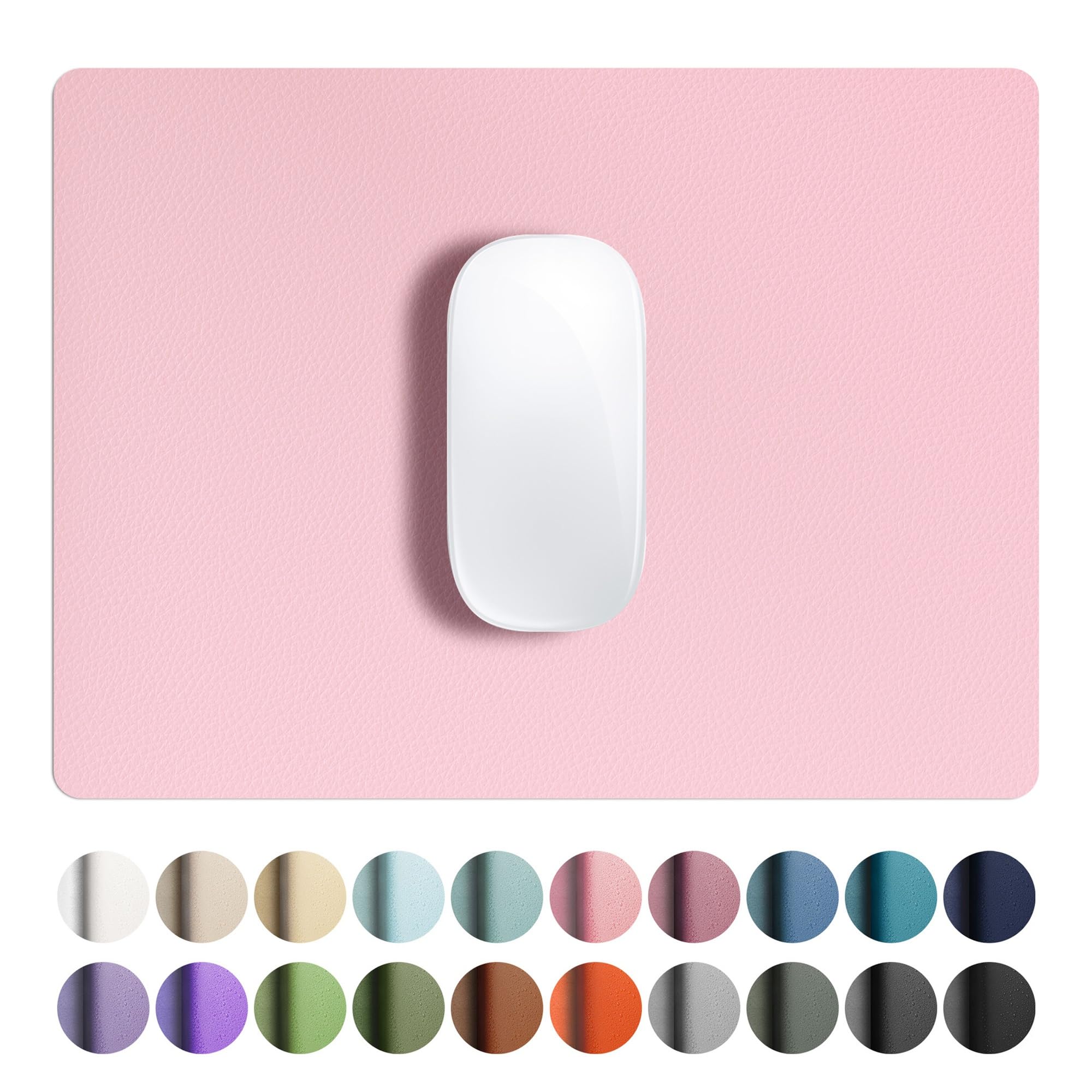 Aothia Leather Desk Pad Protector, Office Desk Mat, Large Mouse Pad, Non-Slip Pu Leather Desk Blotter, Laptop Desk Pad, Waterpro