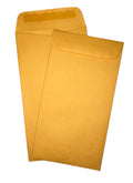 #7 Coin Envelopes 3-1/2' X 6-1/2' - 24Lb Golden Kraft - 75 Count Pack