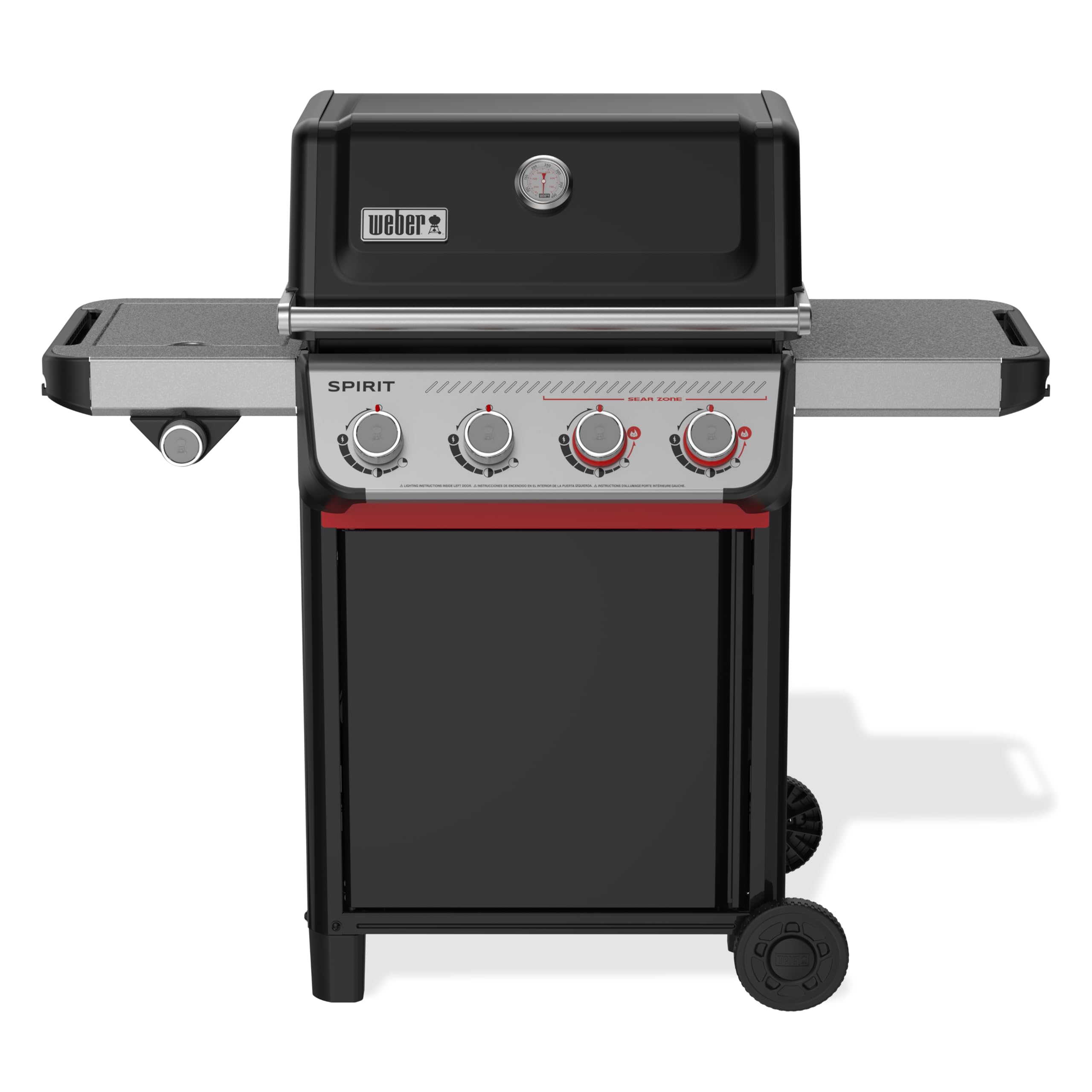 Weber Spirit 4-Burner Grill E-435 Liquid Propane Black