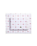 Lacoste Slice Sheet Set, Twin, Baroque Rose
