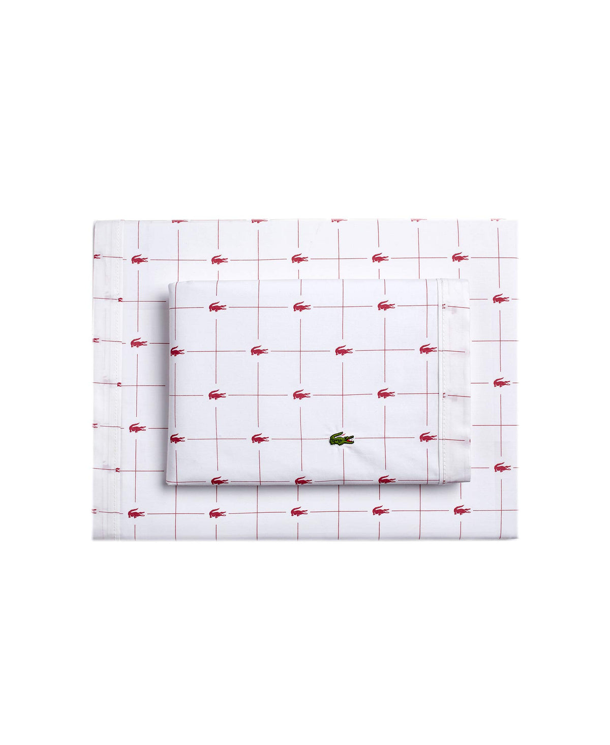 Lacoste Slice Sheet Set, Twin, Baroque Rose