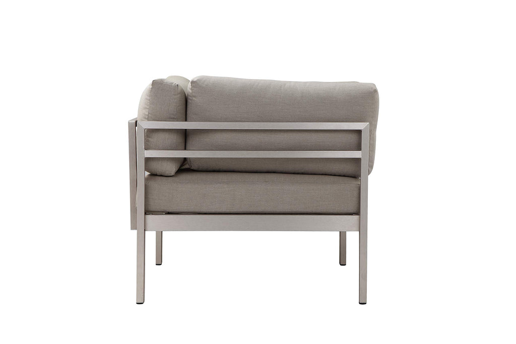 Pangea Home X-Cloud 4 Gry Conversation Set, Grey
