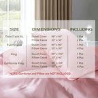 P Pothuiny 5 Pieces Satin Duvet Cover Full/Queen Size Set, Luxury Silky Like Blush Pink Duvet Cover Bedding Set With Zipper Clos