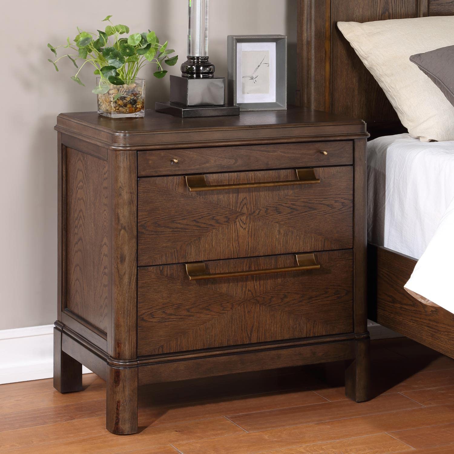 Steve Silver Furniture Milan Nightstand