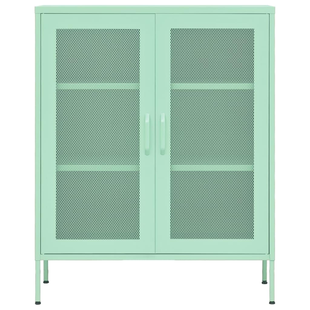 SKM Storage Cabinet Mint 31.5"x13.8"x40" Steel