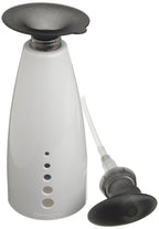 Casabella Sink Sider 14-oz. Soap Pump Bottle with Funnel, Gray/White, Model 50106