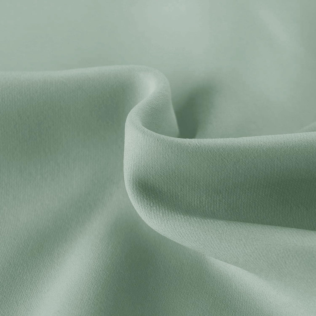 Hiasan Valance Curtains For Kitchen Blackout Thermal Insulated Solid Window Curtain Valance, Light Sage, 60 X 18 Inches, 1 Panel