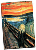 Panther Print Edward Munch The Scream Canvas Print Picture Wall Art Large 30X20 Inches