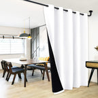 Nicetown Full Shading Curtains For Patio Door, Super Heavy-Duty Thermal Backing Sliding Glass Door Drape, Privacy Assured Window