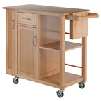 Winsome 89443 Douglas Cart Kitchen, Natural 42.52x18.98x35.35