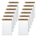 Tops 74830 Second Nature Recycled Pads, Lgl/Margin Rule, 5 X 8, White, 50 Sheets (Pack Of 12)