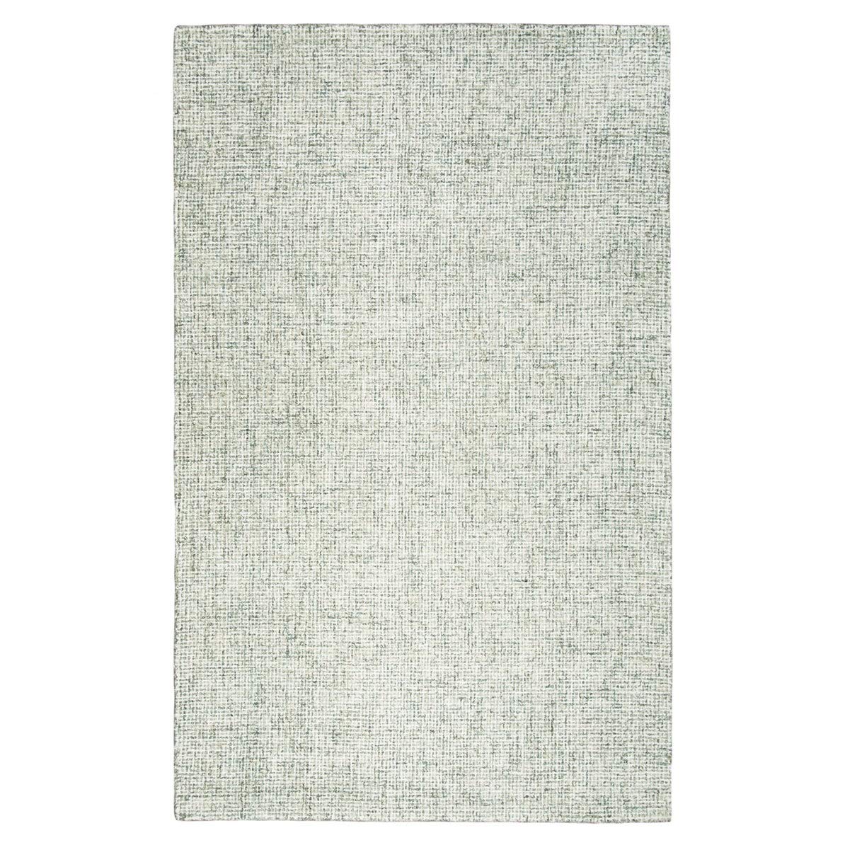 Rizzy Home Alora Decor London 10' X 14' Solid Green/Gray/Rust/Blue Hand-Tufted Area Rug