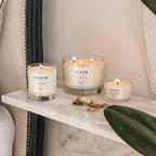 Neom- Happiness Scented Candle, Travel Size | Essential Oil Aromatherapy Candle | Neroli, Mimosa & Lemon | Scent To Make You Hap