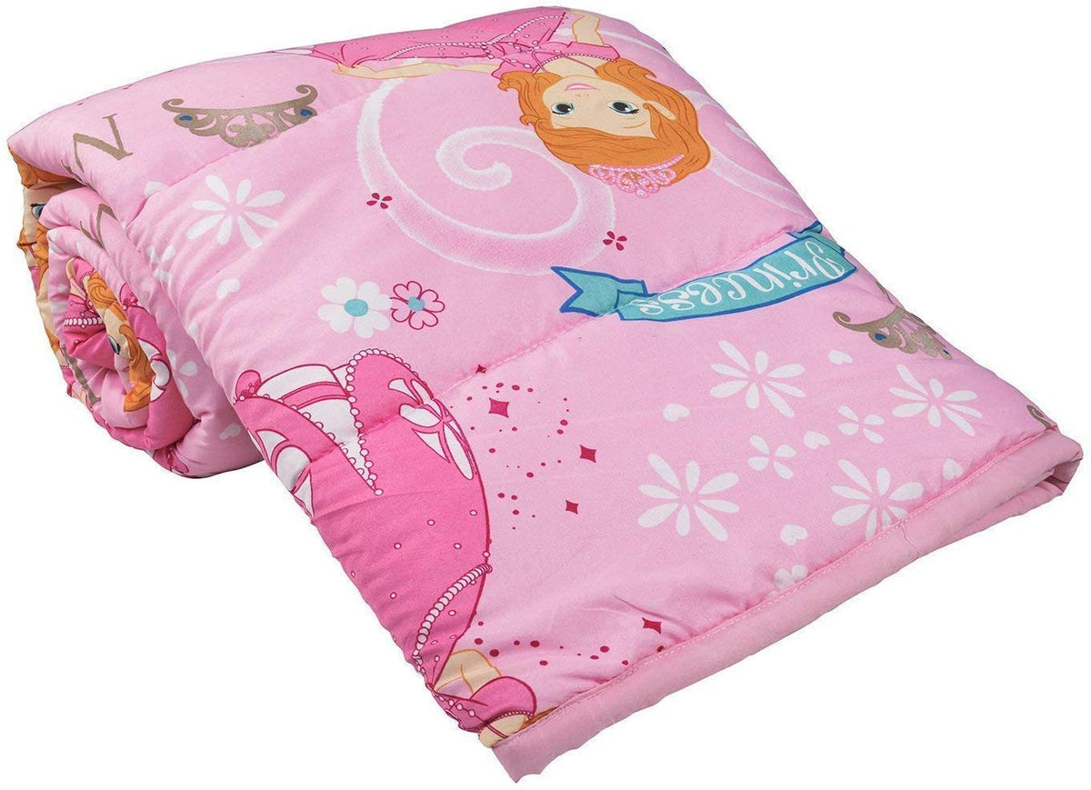 WONDERLOOK Cartoon Kids Design Print Reversible AC Blanket | Dohar (Polycotton, (Design Print17, Single)