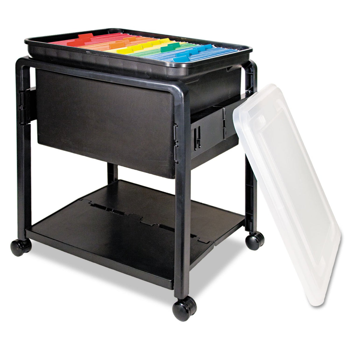 Innovative Storage SpaceMaker™ Fold 'N Roll™ Cart System, 21 3/4&quot;H x 14 1/2&quot;W x 18 1/2&quot;D