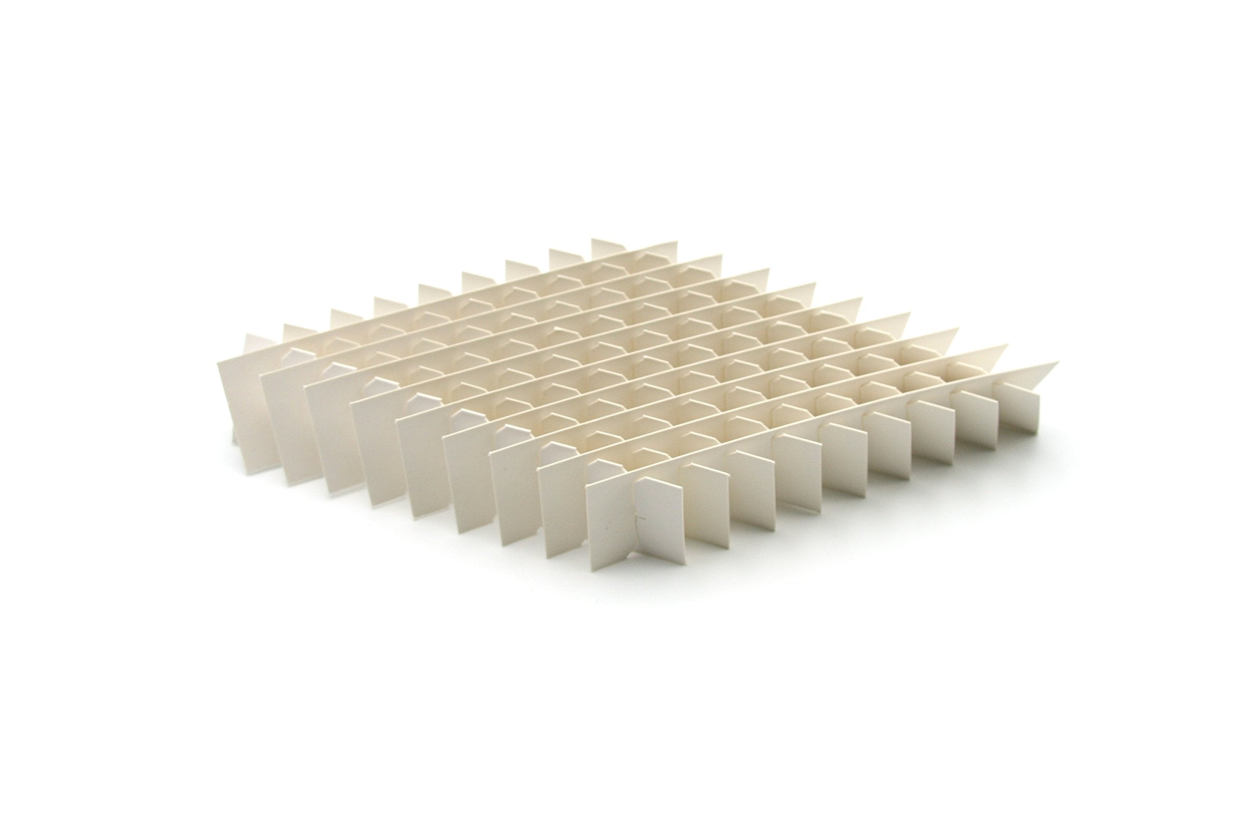 Heathrow Scientific HD2860E Cardboard Cryogenic 100-Cell Partition for Vial Box (Pack of 12)