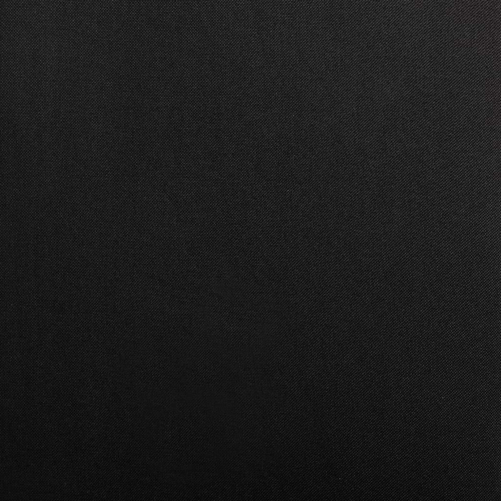 Dining Chairs 4 pcs Black Fabric