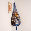 Amdermi Stuffed Animal Storage Toy Hammock Corner Hanging Net for Stuff Animal Storage Macrame Toy Display Plushie Toy Holder-Wa