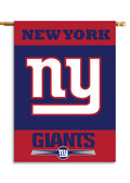 Fremont Die NFL New York Giants 2-Sided House Flag, 28 x 40, 28 x 40, Team Colors