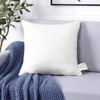 Otostar Throw Pillow Insert 20 X 20 Inch Premium Fluffy Pillow Stuffer Decorative Square Pillow Insert With Zips Cushion Inner Decorative Cushion For Sofa Bed Couch Stuffer Pillow (1 Pack, 20''X20'')