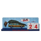 Department 56 National Lampoon's Christmas Vacation The Griswold Family Car Eat My Dust Advent Countdown Calendar, 3.75 Inch, Mu