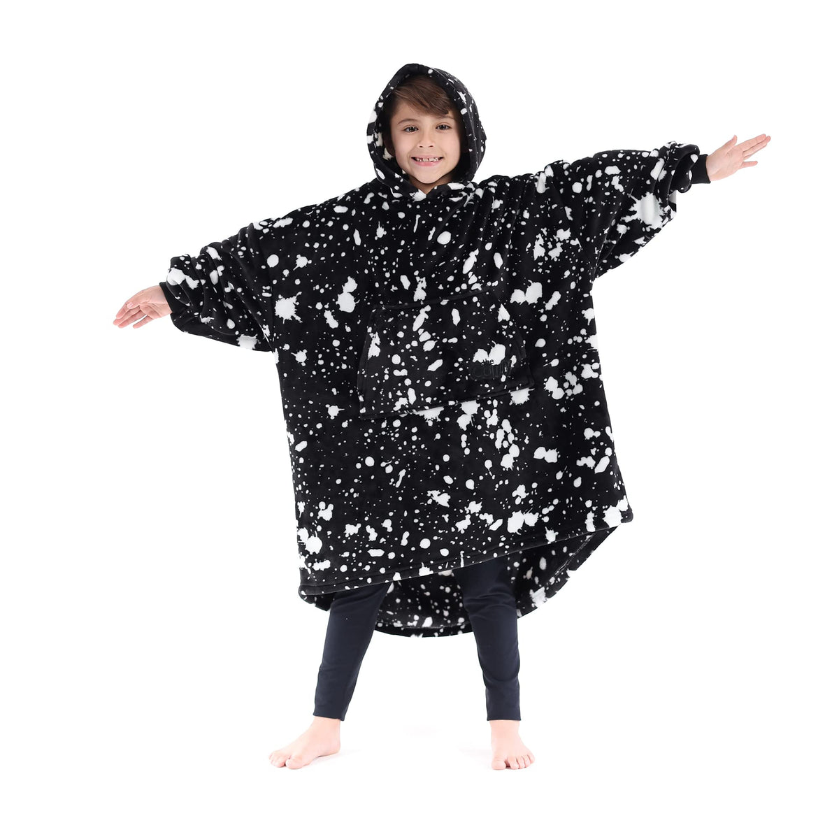 The Comfy Dream Jr | Oversized Light Microfiber Wearable Blanket For Kids, Seen On Shark Tank, One Size Fits All