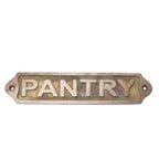 Quality Home Crafts Sam Star Brass Metal Door Sign Plaques|Antique Finish|Easy Diy Installation Plaques|Best Home Decor Plaques|
