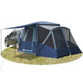 TIMBER RIDGE 5-9 Person SUV Tent with Screen Porch and Awning for Family Camping, Weather Resistant and Portable Van or Car Tent