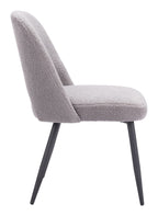 Zuo Teddy Dining Chair Gray